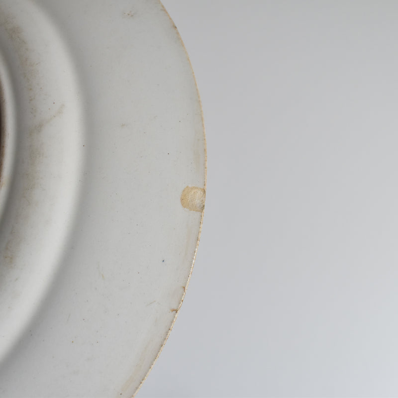 Antique Plate K&G Lunéville Bleuet