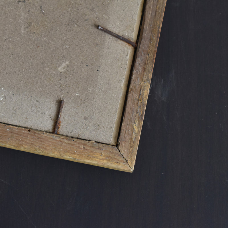 Antique frame with photo: Famille