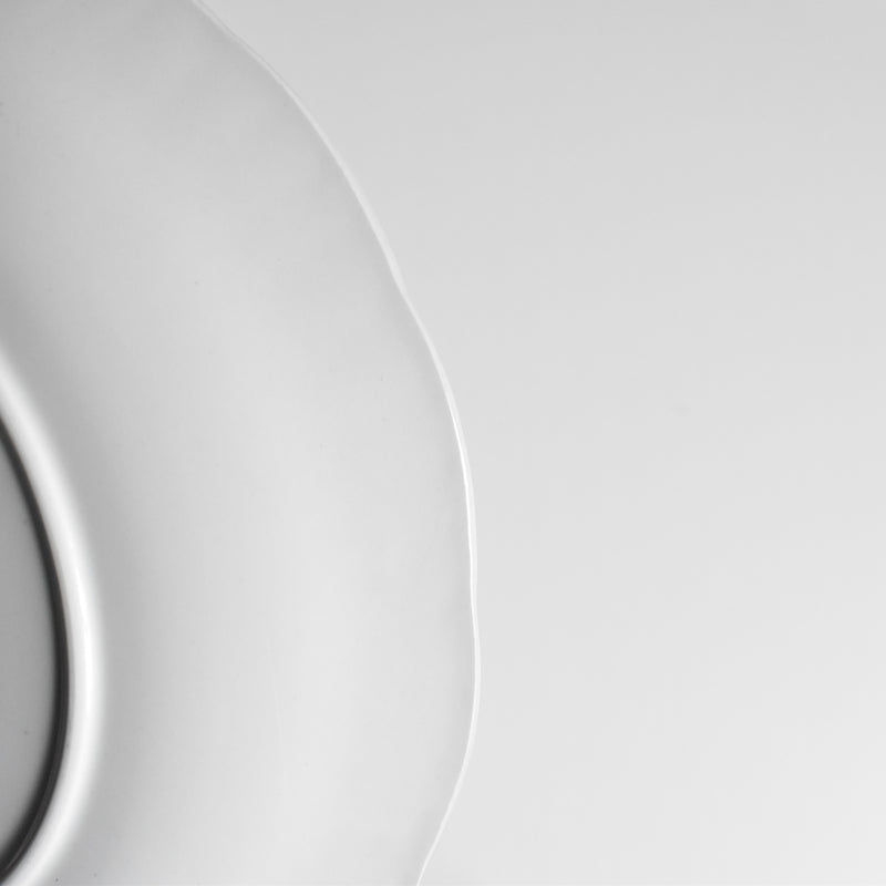 ヴィンテージプレート ディゴワン＆サルグミンヌ ホワイト花リム A