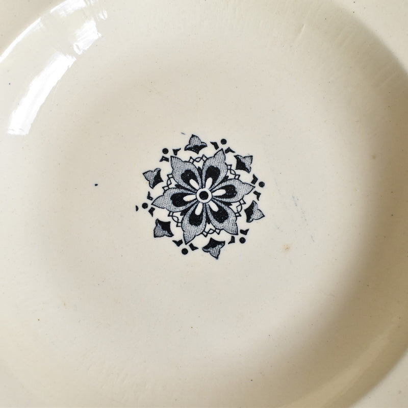 Antique Deep Plate HB&Cie Gagny C