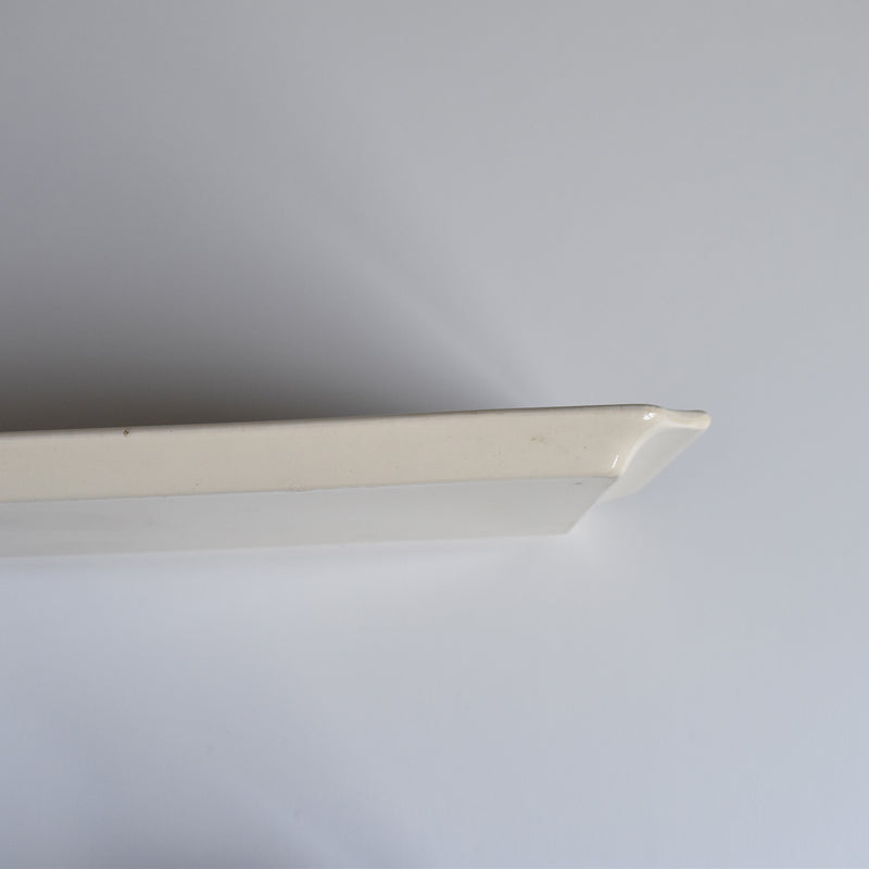 Vintage Rectangular Cake Platter, Digoin & Sarreguemines, Aigueperse