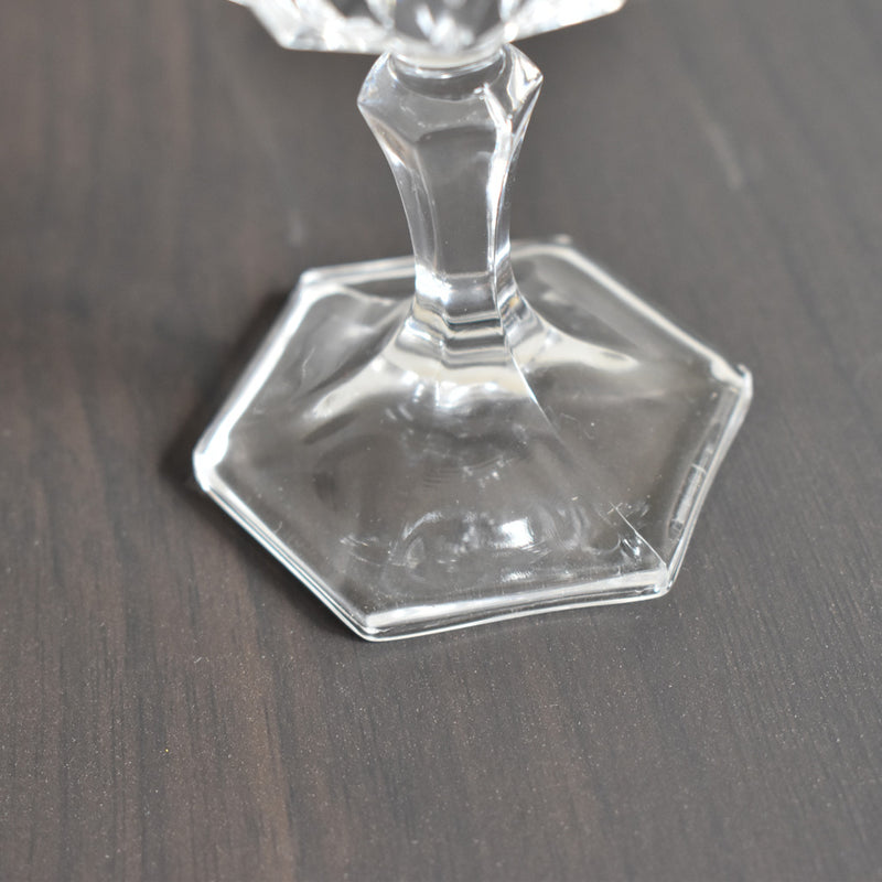 ヴィンテージ　クリスタルワイングラス　Chaumont