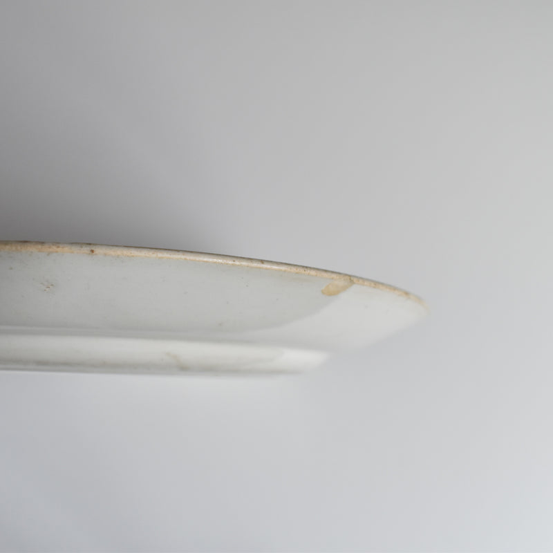 Antique Plate K&G Lunéville Bleuet