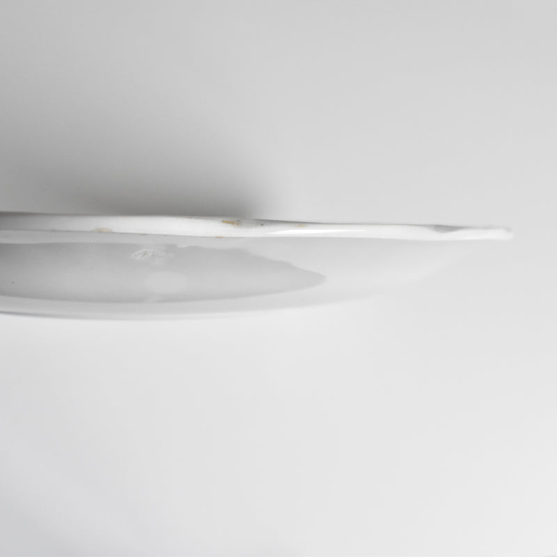 ヴィンテージプレート ディゴワン＆サルグミンヌ ホワイト花リム A