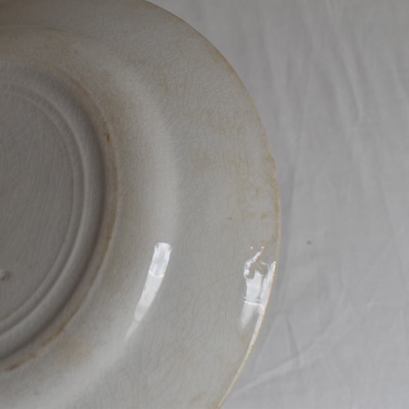 Vintage Dessert Plate HBCM (Creil et Montereau) Bizerte C