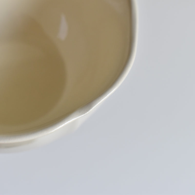 Vintage teacup and saucer, Digoin & Sarreguemines, Agreste A