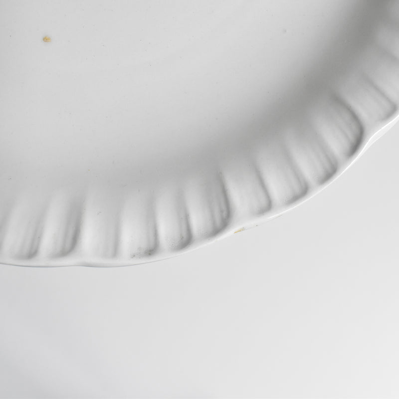 ヴィンテージプレート ディゴワン＆サルグミンヌ ホワイト花リム A