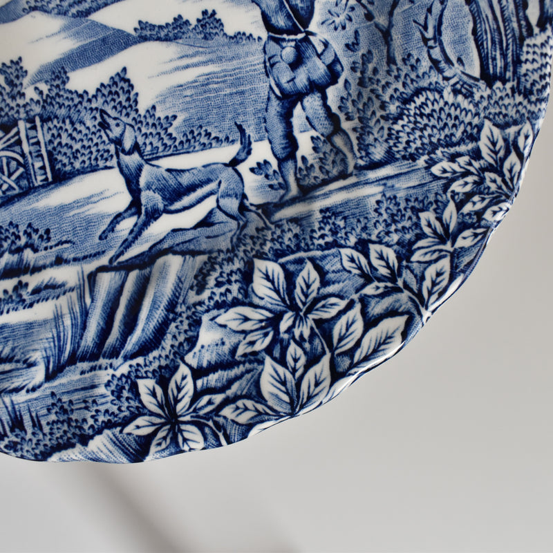 Vintage Dessert Plate Myott The Hunter D
