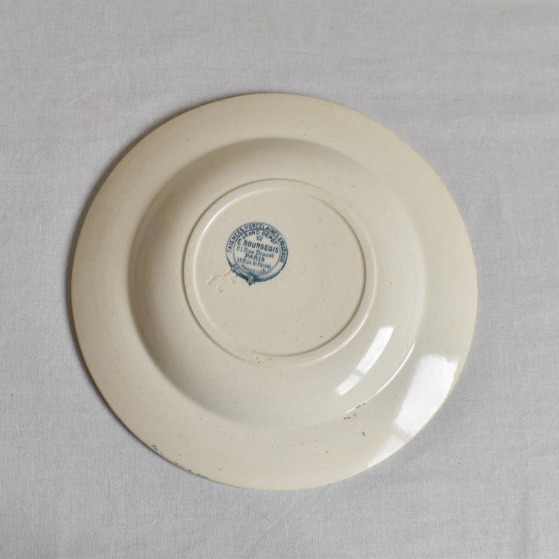 Antique Deep Dish, E. Bourgeois A