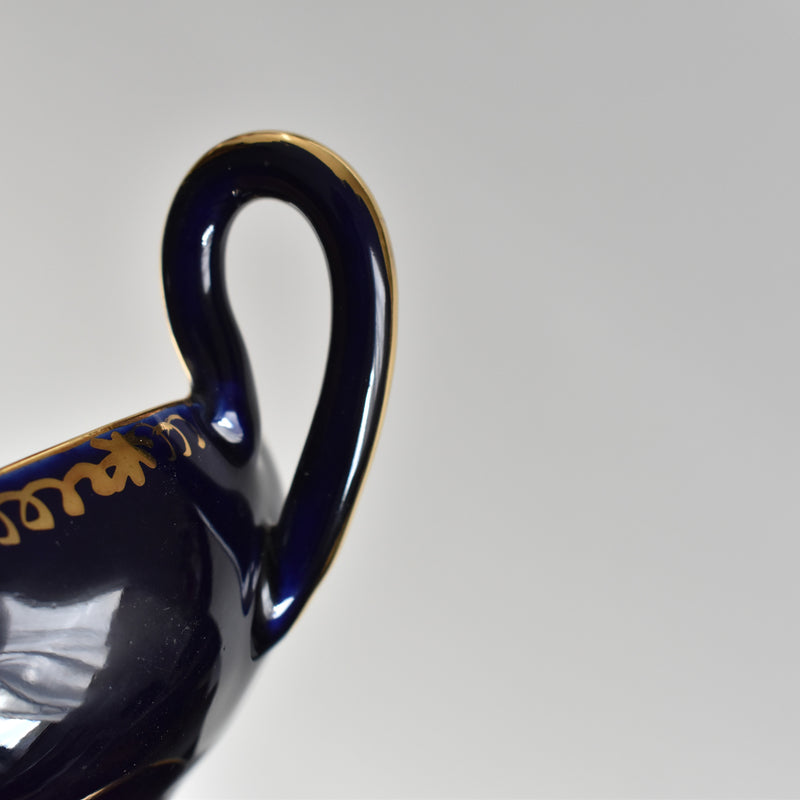 ア.ドラサンヴァル A.Dressinval コーヒーカップ＆ソーサー Dark Blue