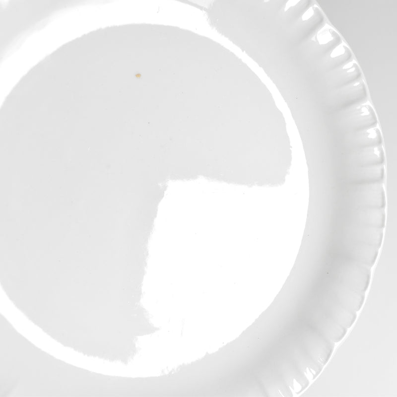 ヴィンテージプレート ディゴワン＆サルグミンヌ ホワイト花リム A