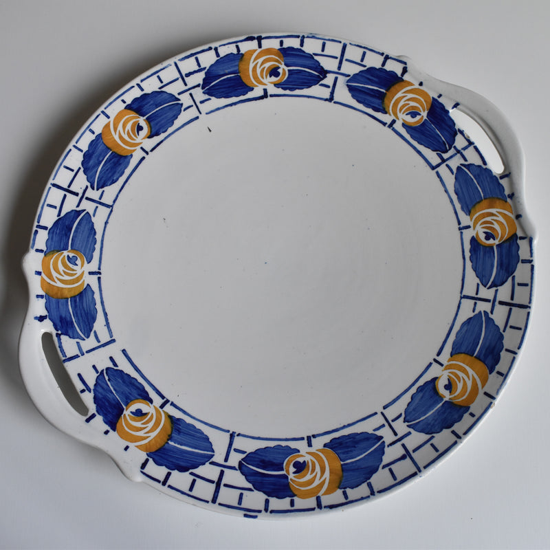 Antique Tart Dish, Sarreguemines 4064