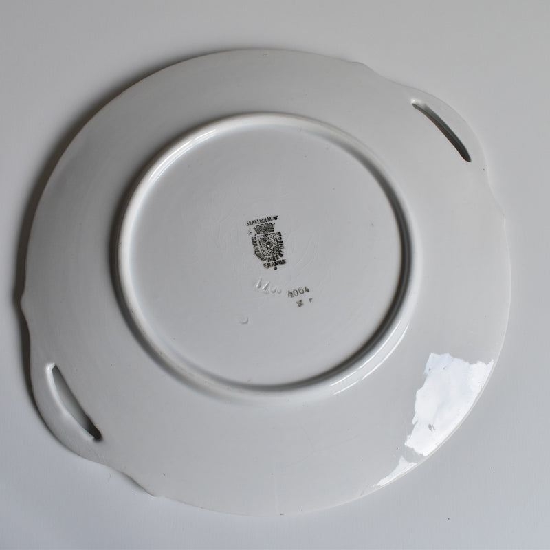 Antique Tart Dish, Sarreguemines 4064