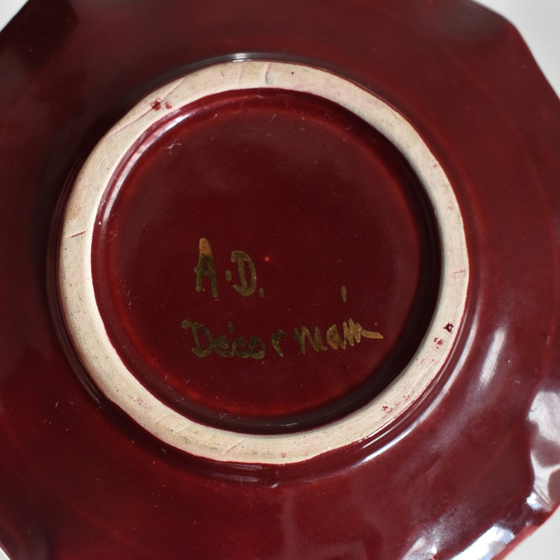 ア.ドラサンヴァル A.Dressinval コーヒーカップ＆ソーサー Red A