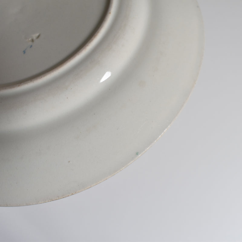 Antique Dessert Plate K&G Luneville Bleuet