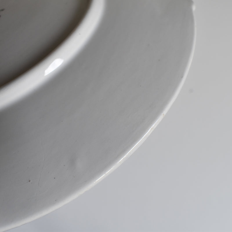 Antique Tart Dish, Sarreguemines 4064