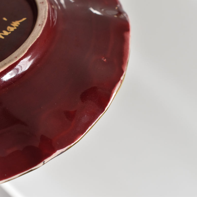 ア.ドラサンヴァル A.Dressinval コーヒーカップ＆ソーサー Red A