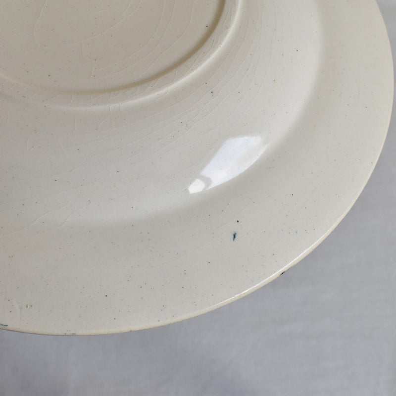 Antique Deep Plate E.Bourgeois B