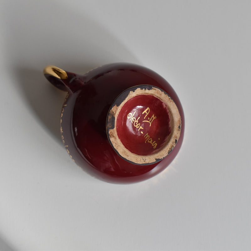 ア.ドラサンヴァル A.Dressinval コーヒーカップ＆ソーサー Red A