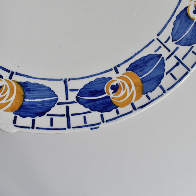 Antique Tart Dish, Sarreguemines 4064