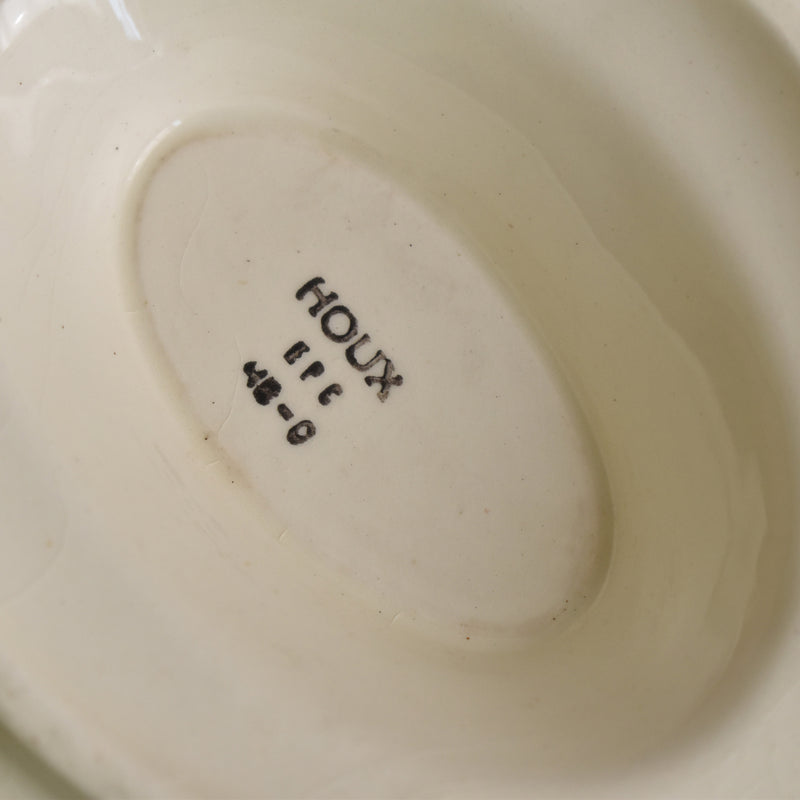 Antique Sauce Boat - Choisy le Roi - Houx (Holly)