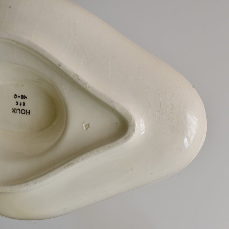 Antique Sauce Boat - Choisy le Roi - Houx (Holly)