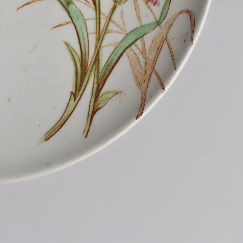 Antique Saucer K&G Lunéville Bleuet