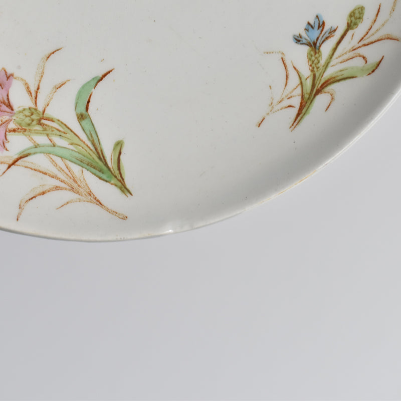 Antique Saucer K&G Lunéville Bleuet