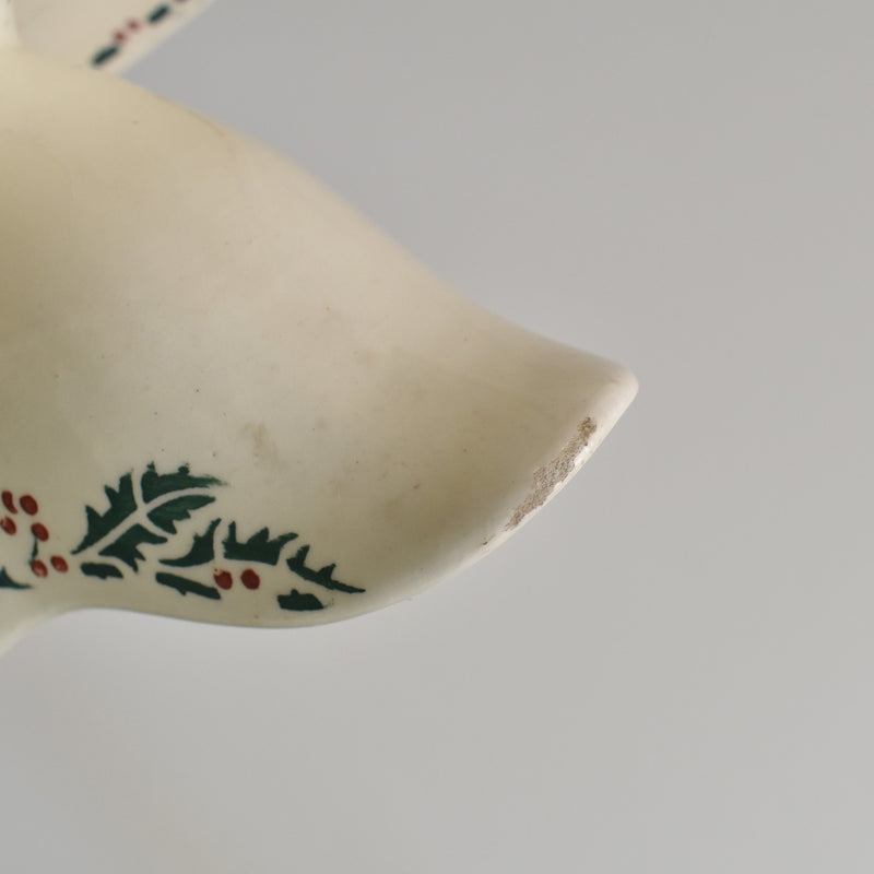Antique Sauce Boat - Choisy le Roi - Houx (Holly)