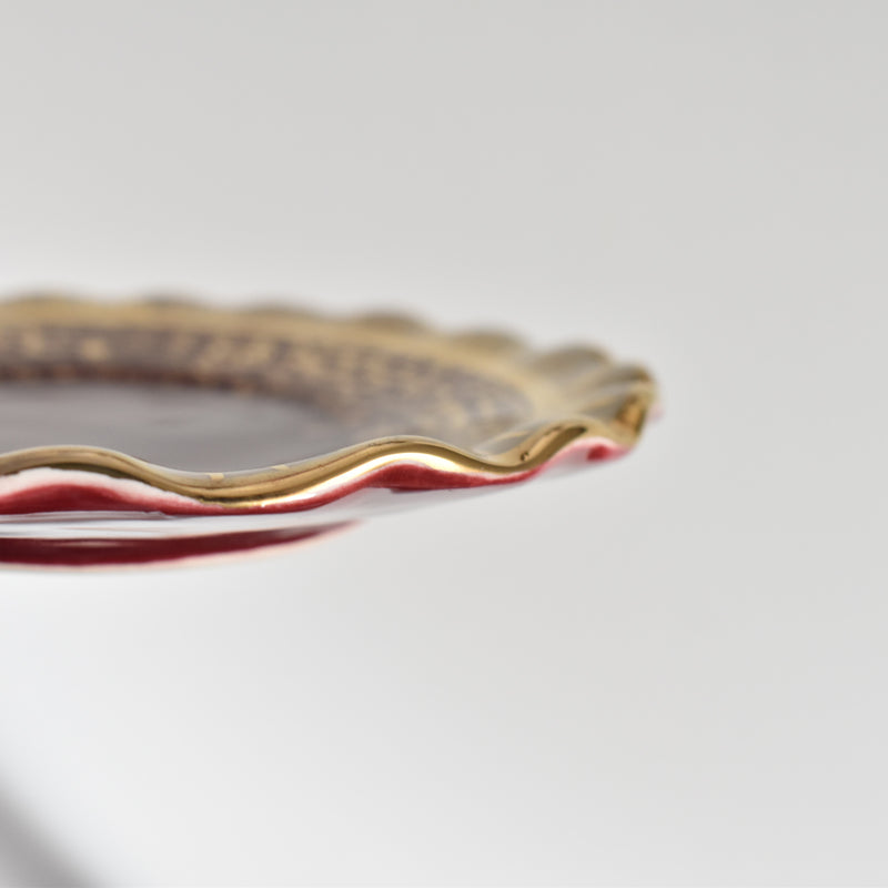 ア.ドラサンヴァル A.Dressinval コーヒーカップ＆ソーサー Red B