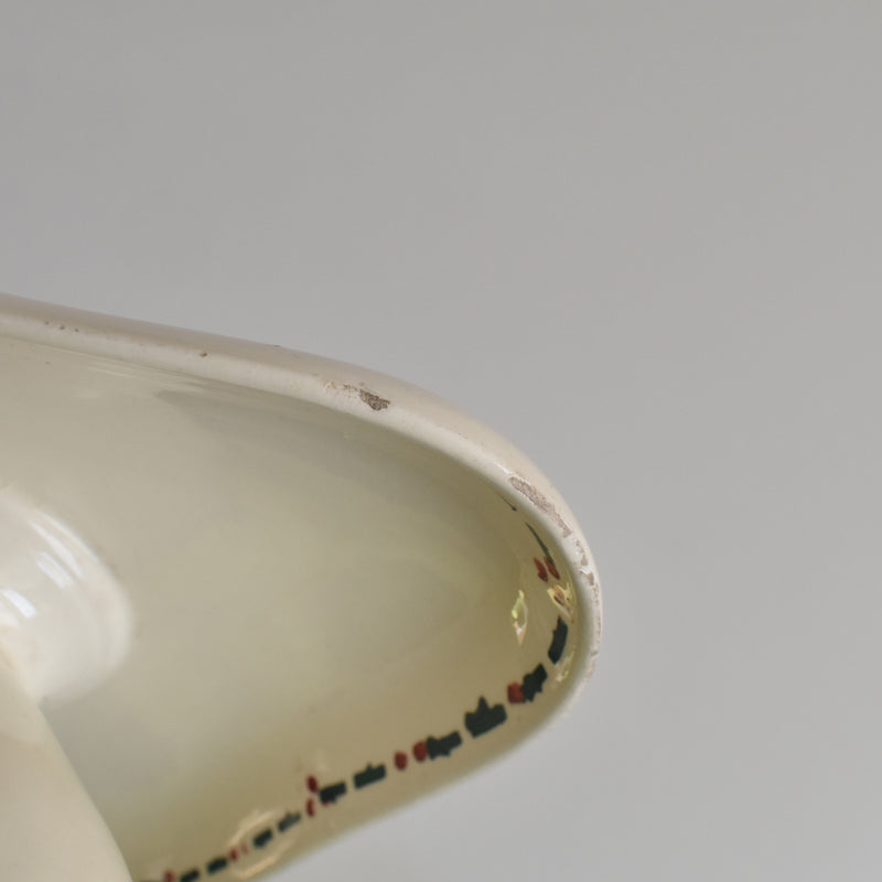 Antique Sauce Boat - Choisy le Roi - Houx (Holly)