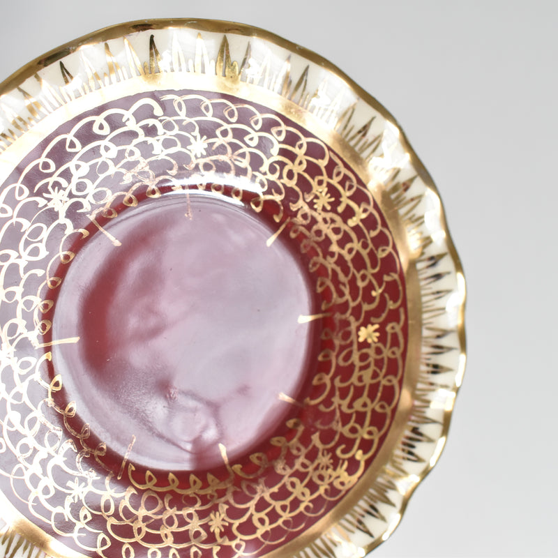 ア.ドラサンヴァル A.Dressinval コーヒーカップ＆ソーサー Red B