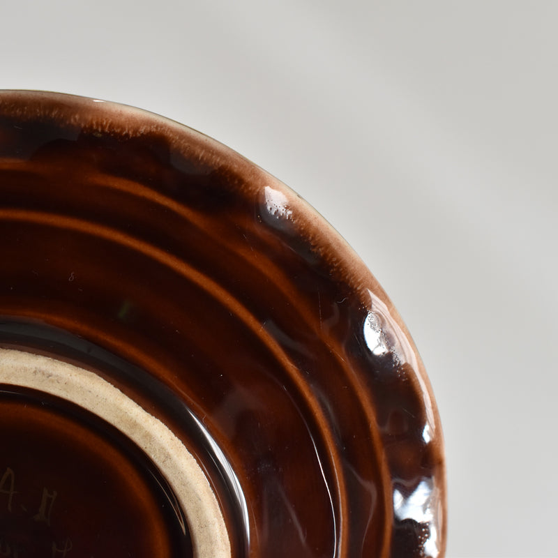 ア.ドラサンヴァル A.Dressinval コーヒーカップ＆ソーサーBrown A