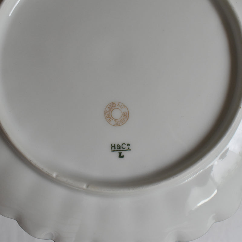 Antique Dessert Plate, Haviland C