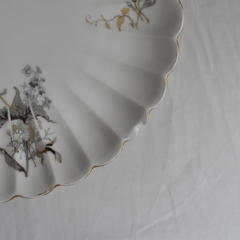 Antique Dessert Plate, Haviland C