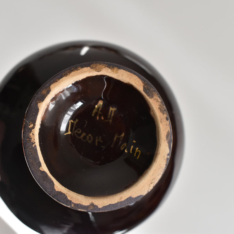 ア.ドラサンヴァル A.Dressinval コーヒーカップ＆ソーサーBrown A