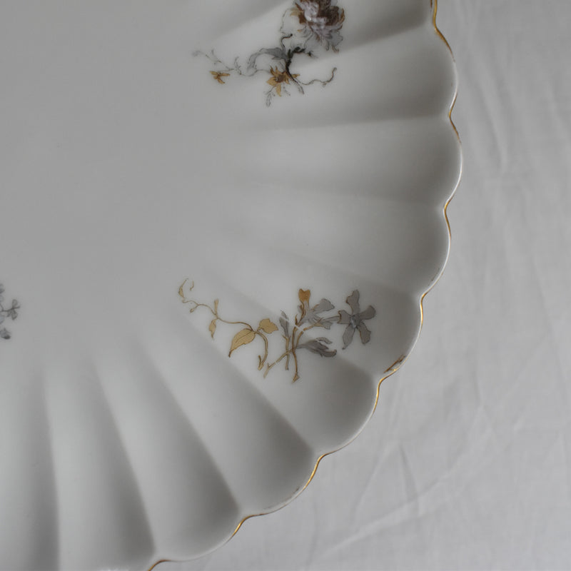 Antique Dessert Plate, Haviland C