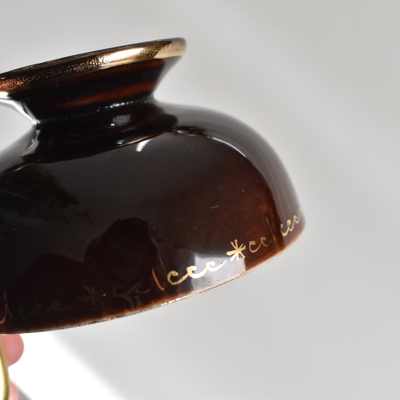 ア.ドラサンヴァル A.Dressinval コーヒーカップ＆ソーサーBrown A