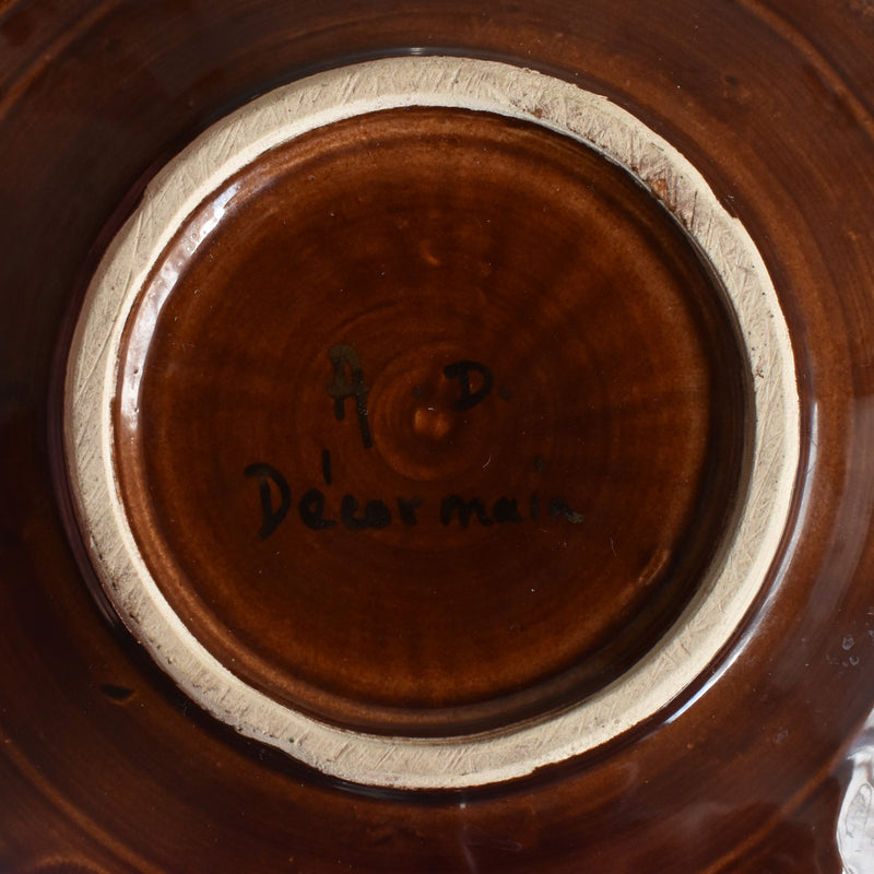 ア.ドラサンヴァル A.Dressinval コーヒーカップ＆ソーサーBrown B