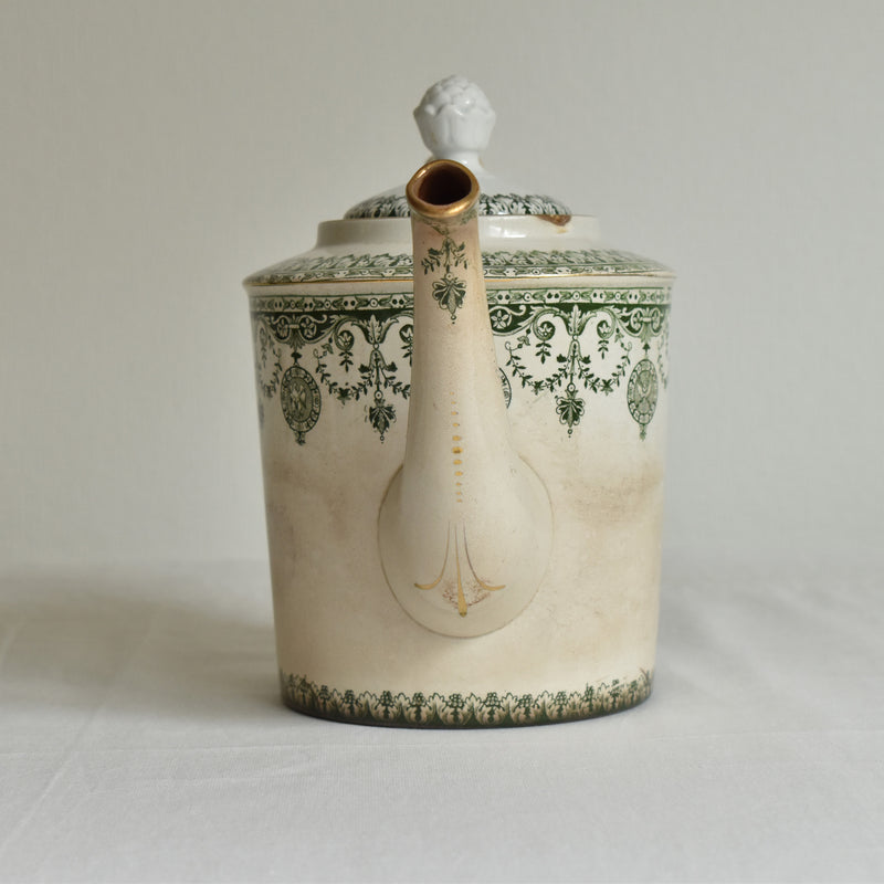Antique Coffee Pot Badonviller Empire
