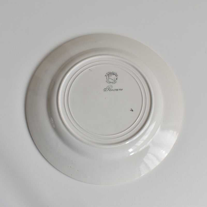 Vintage Plate Givors Roxanne A