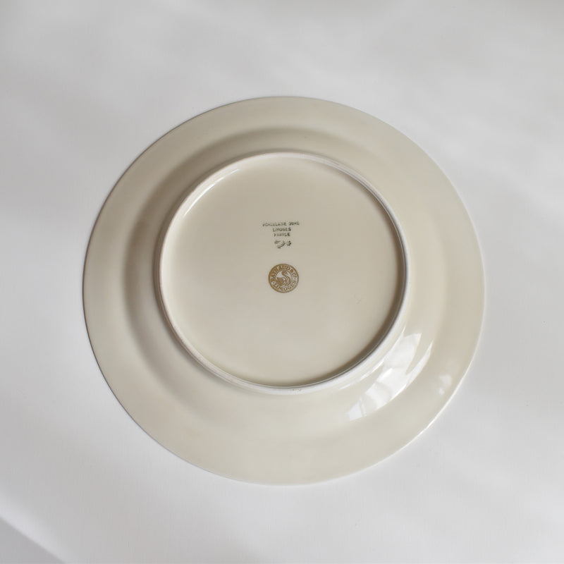 Vintage Dessert Plate Raynaud Erable C