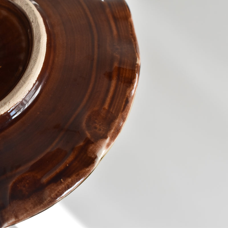 ア.ドラサンヴァル A.Dressinval コーヒーカップ＆ソーサーBrown B