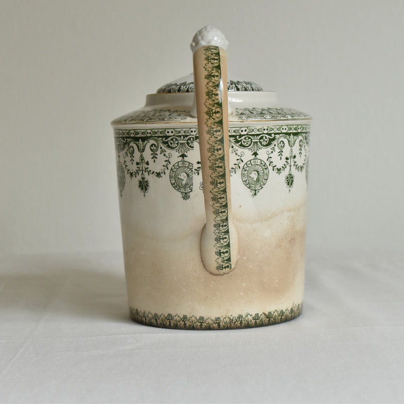 Antique Coffee Pot Badonviller Empire