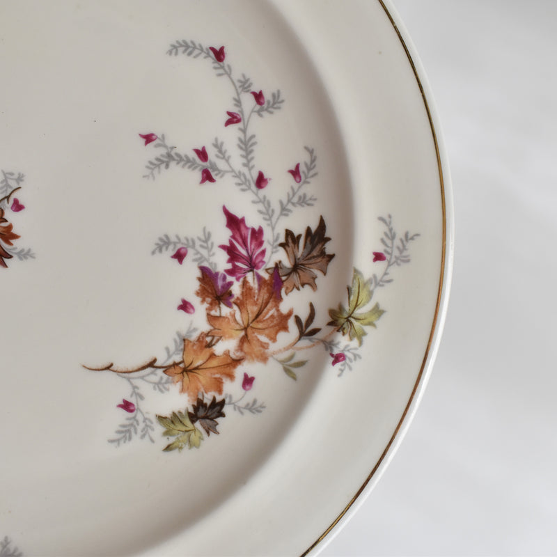 Vintage Dessert Plate Raynaud Erable C