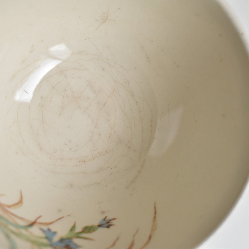 Antique Cup and Saucer K&G Lunéville Bleuet B