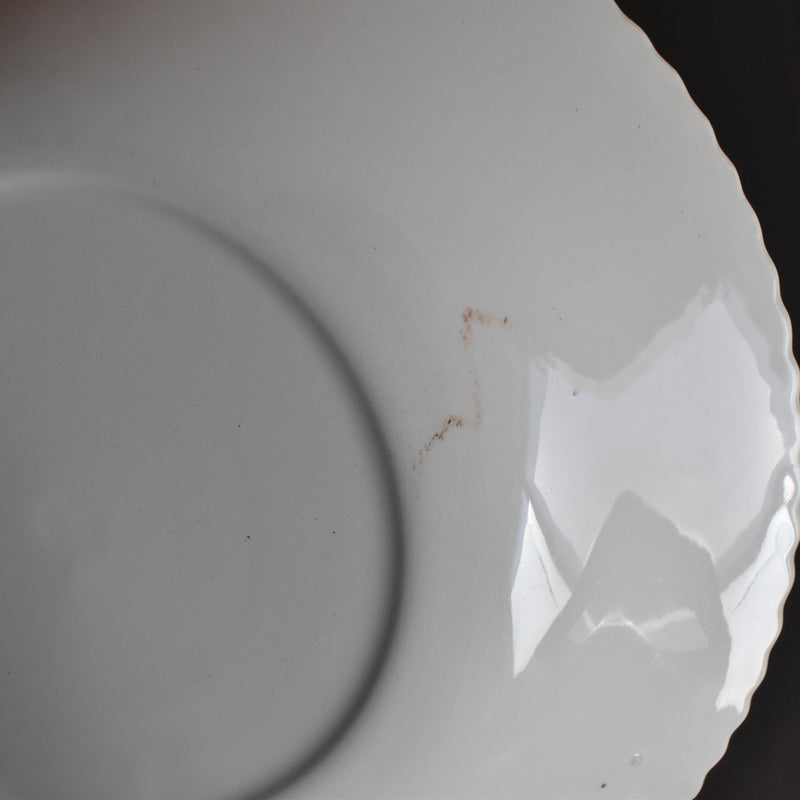 Vintage Deep Plate Lunéville/Badonviller Rose A
