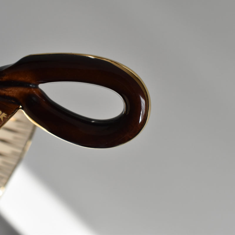 ア.ドラサンヴァル A.Dressinval コーヒーカップ＆ソーサーBrown B