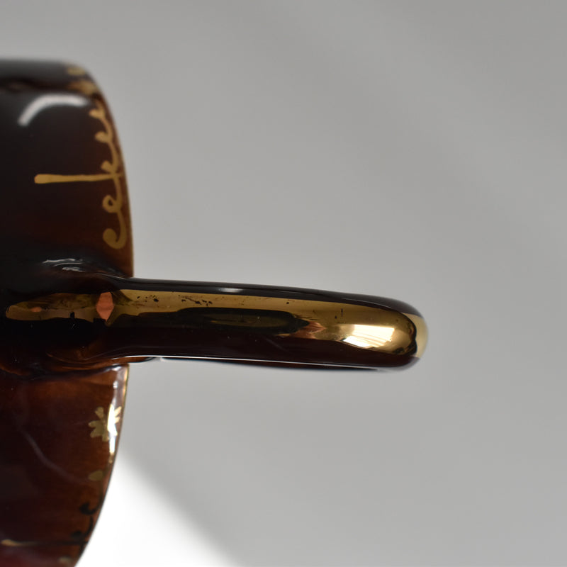 ア.ドラサンヴァル A.Dressinval コーヒーカップ＆ソーサーBrown B