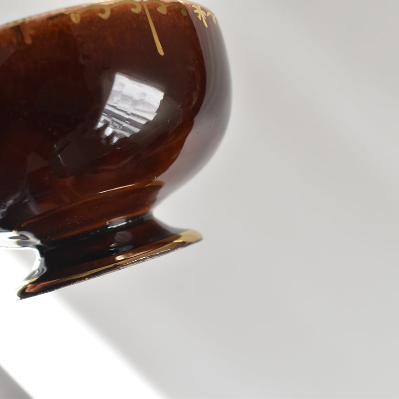 ア.ドラサンヴァル A.Dressinval コーヒーカップ＆ソーサーBrown B